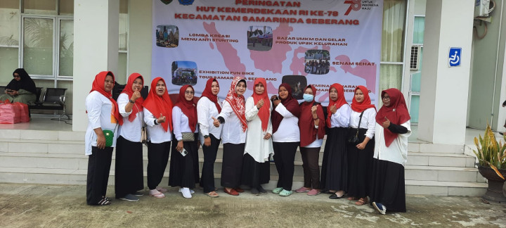 Dalam Rangka Peringatan Hut Kemerdekaan RI ke 78 yang di selenggarakan Kecamatan Samarinda Seberang