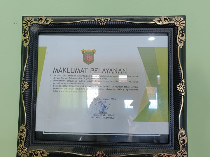 Maklumat Pelayanan