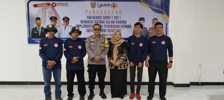 acara pengukuhan TRC katana Se Samarinda