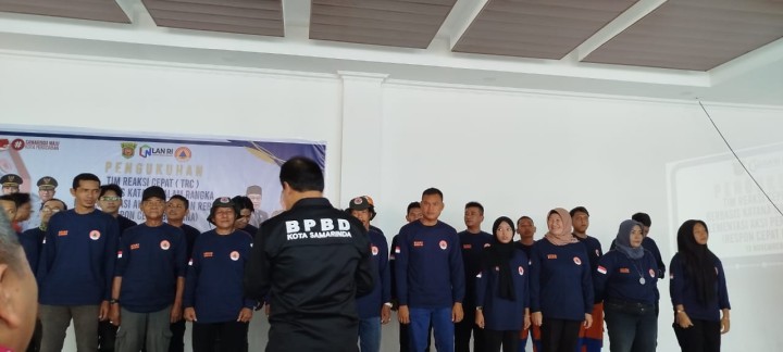 acara pengukuhan TRC katana Se Samarinda