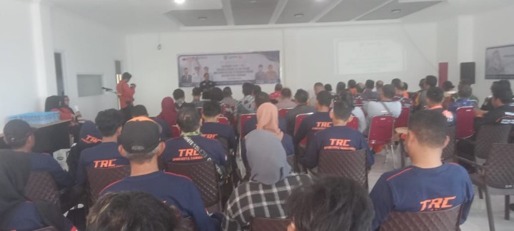 acara pengukuhan TRC katana Se Samarinda
