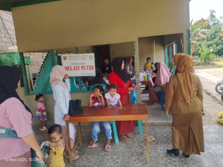 Posyandu Melati putih rt  28 klh Mugirejo