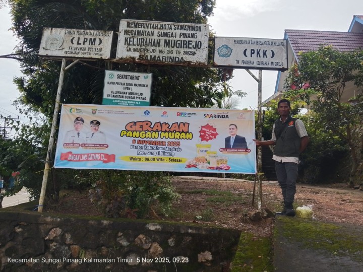 Pasar murah 6 November 2025  jam   08    sampai selesai