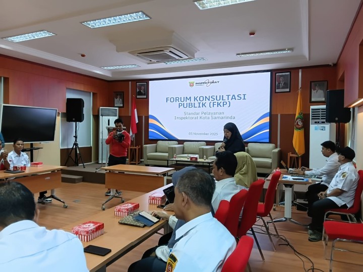 forum konsultasi publik standar pelayanan inspektorat