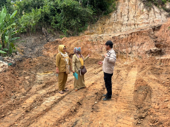 Lokasi Longsor di RT 09 An. Salang 🙏