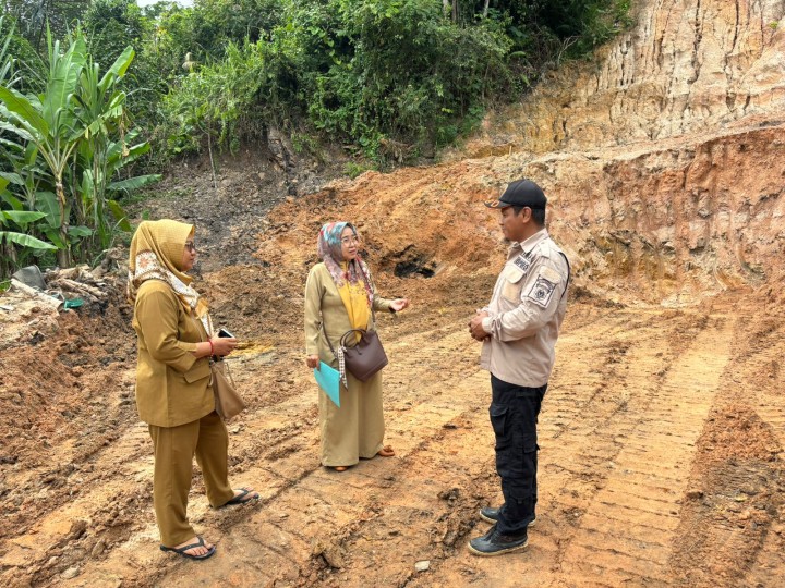 Lokasi Longsor di RT 09 An. Salang 🙏