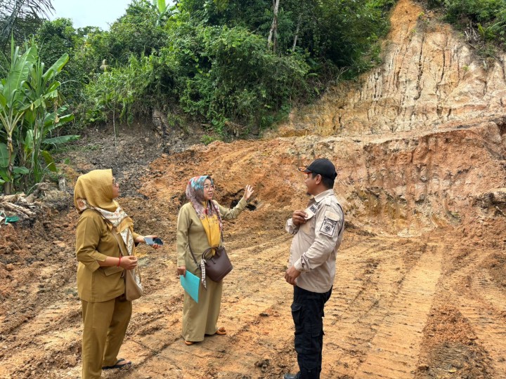 Lokasi Longsor di RT 09 An. Salang 🙏