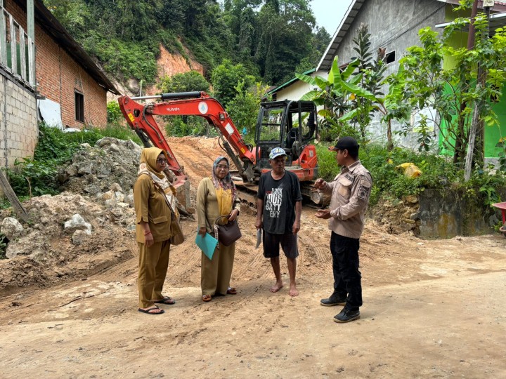 Lokasi Longsor di RT 09 An. Salang 🙏