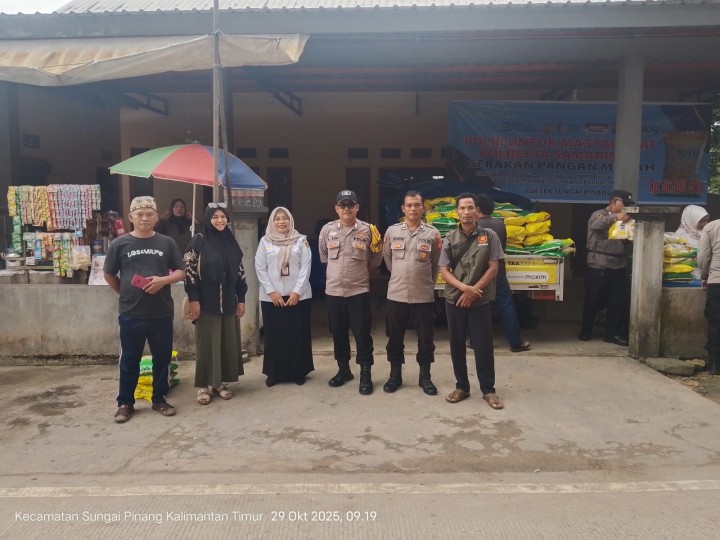 Polri untuk masyarakat gerakan pangan lurah
