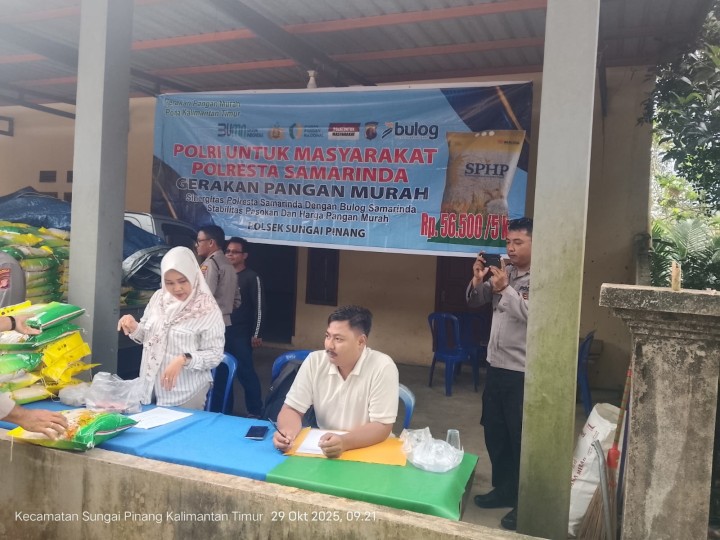 Polri untuk masyarakat gerakan pangan lurah