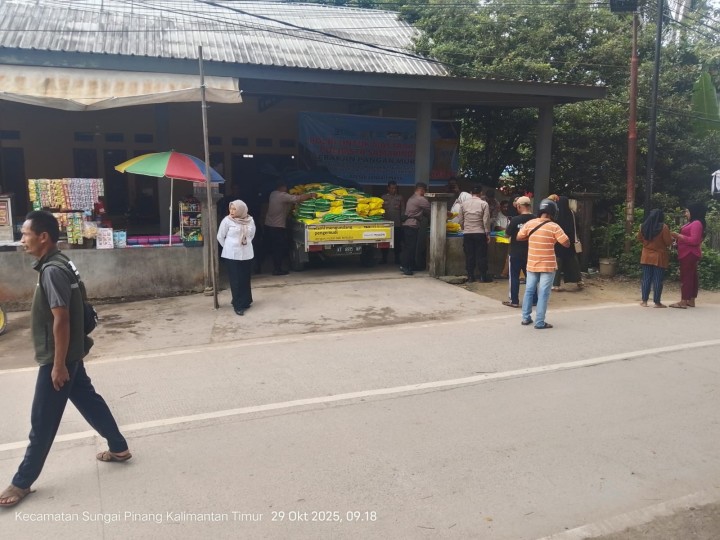 Polri untuk masyarakat gerakan pangan lurah