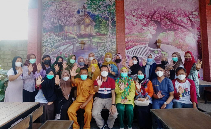 Pertemuan kader TB di wilayah kerja Puskesmas Palaran