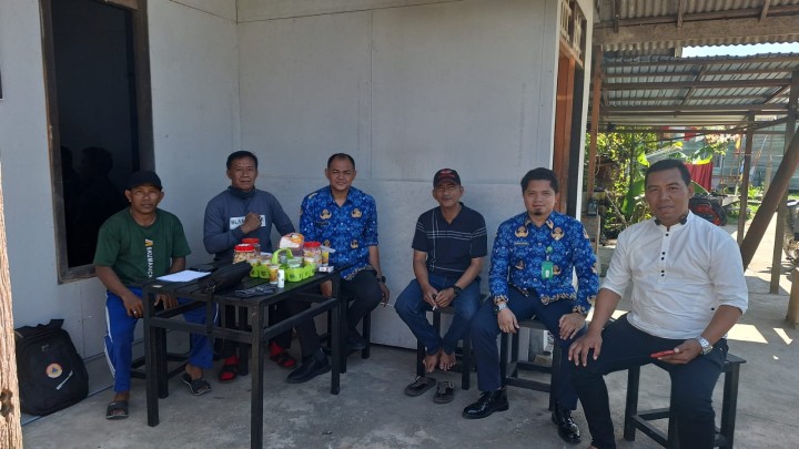 Giat kecamatan, Rabu,17April 2024 Peninjauan Lokasi Lahan Parkir Wahana Wonderland kelurahan Handil Bakti