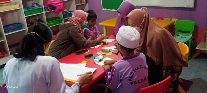 Kunjungan dan pemeriksaan ddtk oleh nakes puskesmas palaran 2024