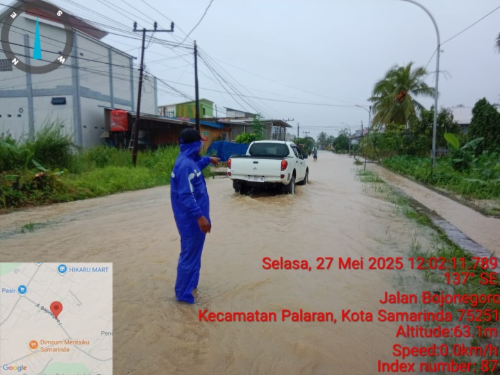Dampak Hujan deras Selasa 27 mei 2025