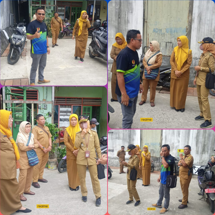 MONITORING CEK LAPANGAN PROBEBAYA BIDANG INFRASTRUKTUR DI KEL PASAR PAGI