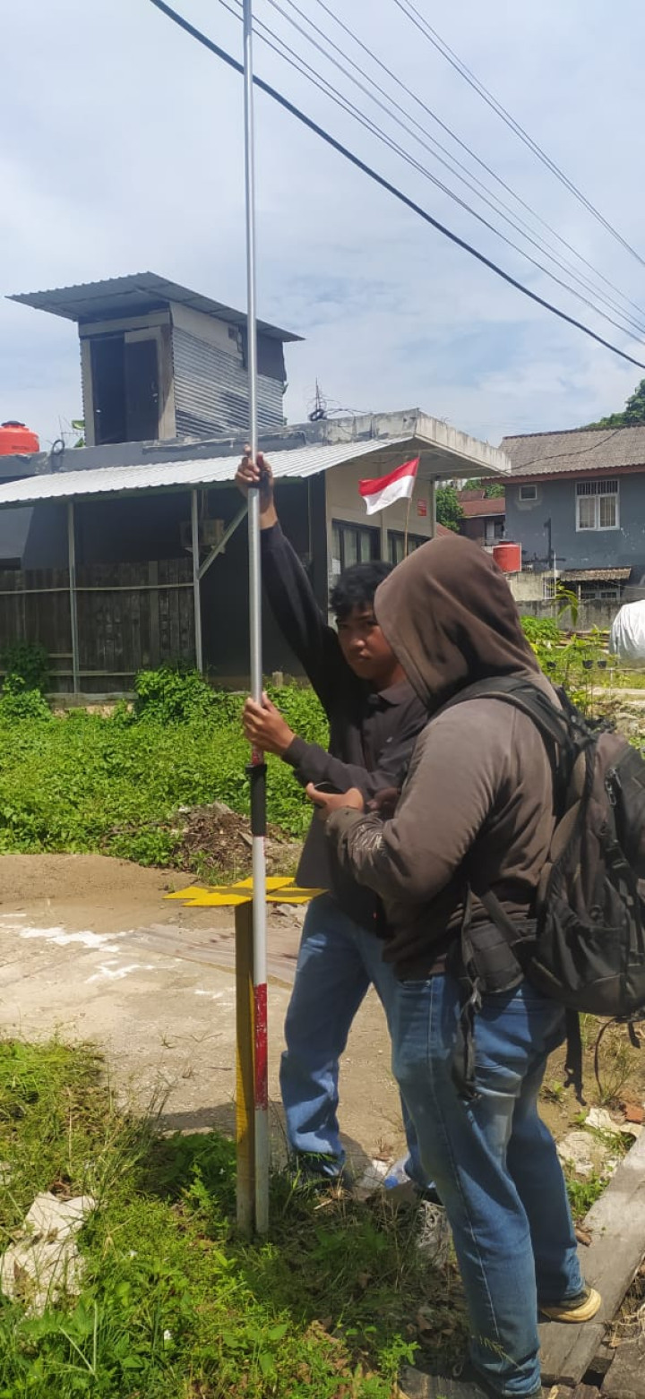 Pengukuran Ulang PTSL di wilayah Kelurahan Pasar Pagi