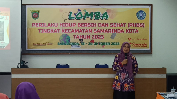 PRESENTASI PHBS TINGKAT KELURAHAN UNTUK WILAYAH KECAMATAN SAMARINDA KOTA