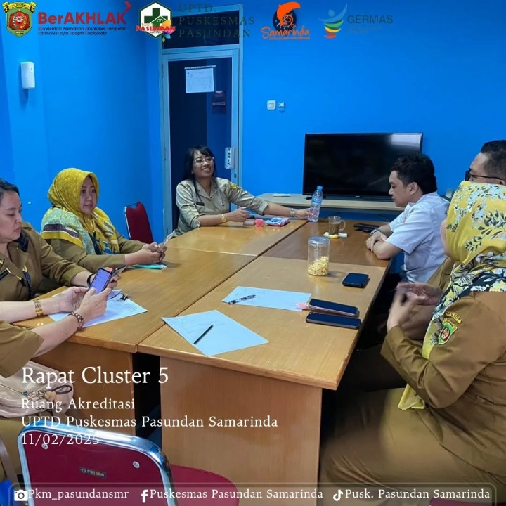 Rapat Cluster 1,2,3,4 dan 5