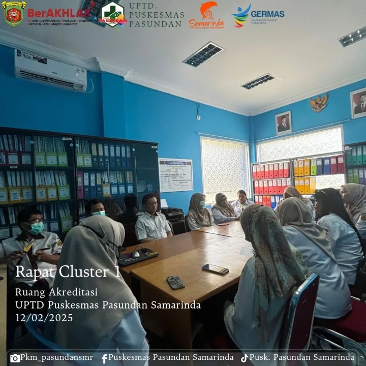 Rapat Cluster 1,2,3,4 dan 5