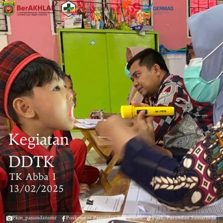 Kegiatan Deteksi Dini Tumbuh Kembang (DDTK)