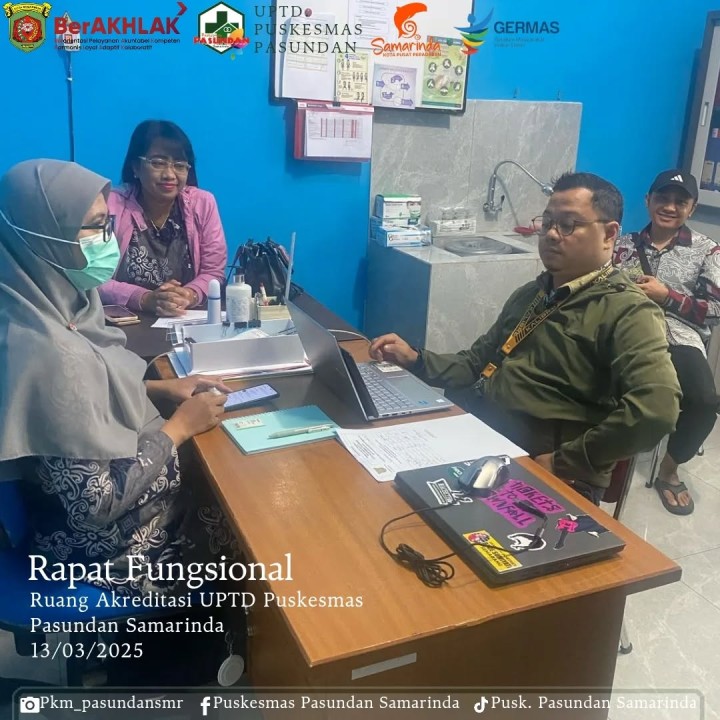 Rapat fungsional dokter, dokter gigi & terapis gigi mulut.