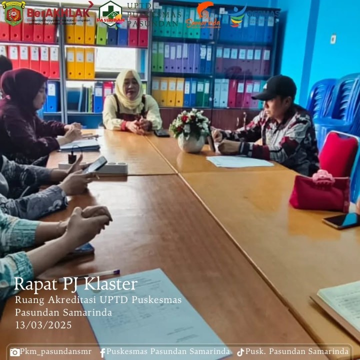 Rapat Cluster 1,2,3,4 dan 5