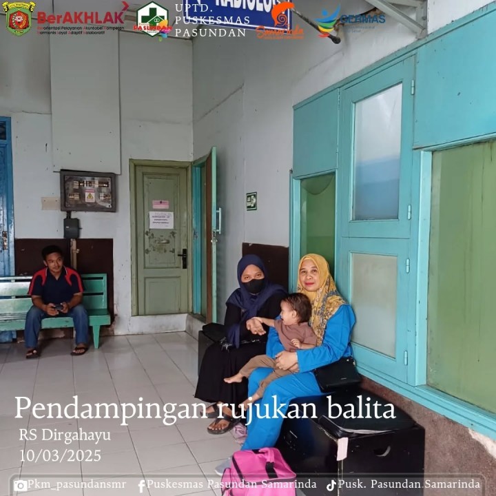Pendampingan rujukan balita stunting ke rumah sakit