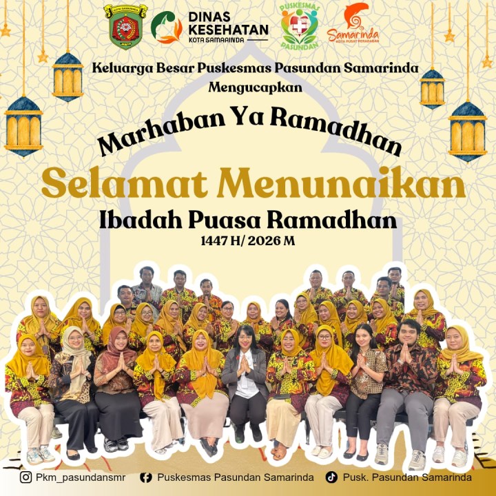 Selamat Menunaikan Ibadah Puasa Ramadhan 1447 H/2026 M