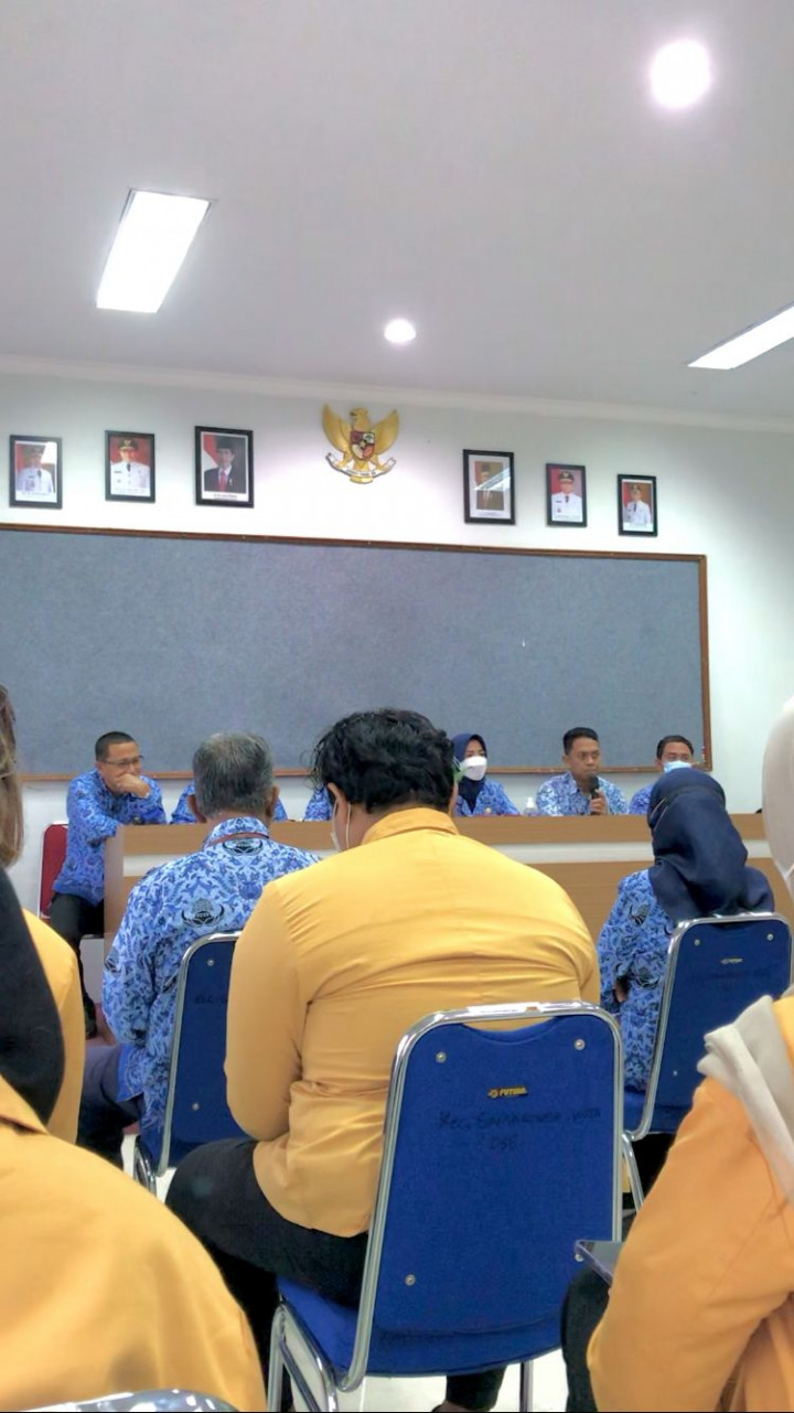 Apel Pagi dan Pengarahan dari Kecamatan Samarinda Kota kepada Mahasiswa KKN Wilayah Samarinda Kota, Senin 18 Juli 2022