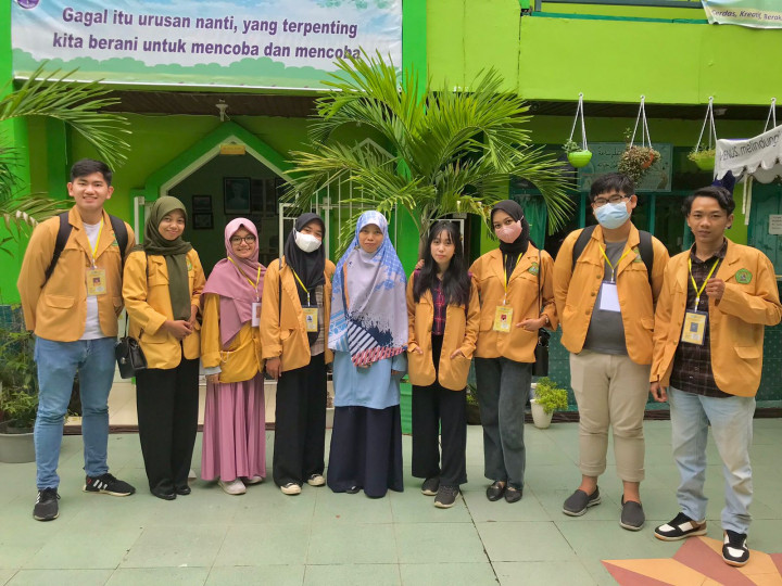 Sosialisasi 5R Kepada Siswa dan Siswi SMP Muhammadiyah 1 Samarinda oleh Mahasiswa KKN 48, Senin 18 Juli 2022