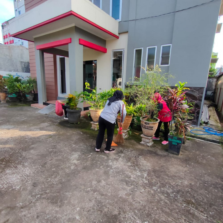 Kegiatan Jumat Bersih Di kelurahan Pelabuhan,Tanggal 22 Juli 2022