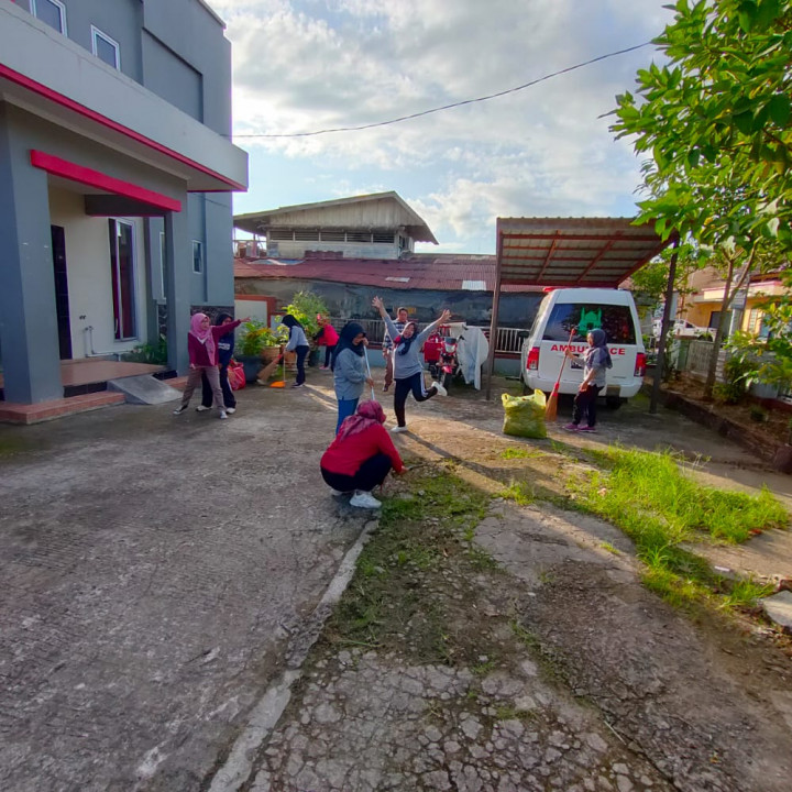 Kegiatan Jumat Bersih Di kelurahan Pelabuhan,Tanggal 22 Juli 2022