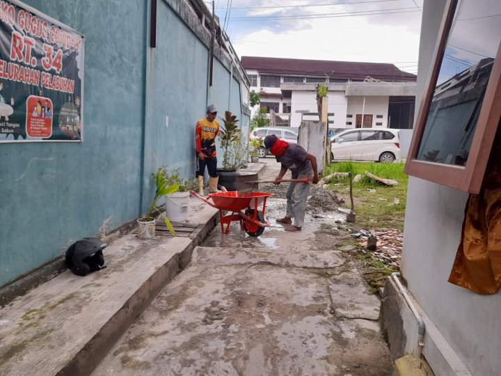 Kegiatan probebaya Tahun 2022 Semenisasi RT. 34