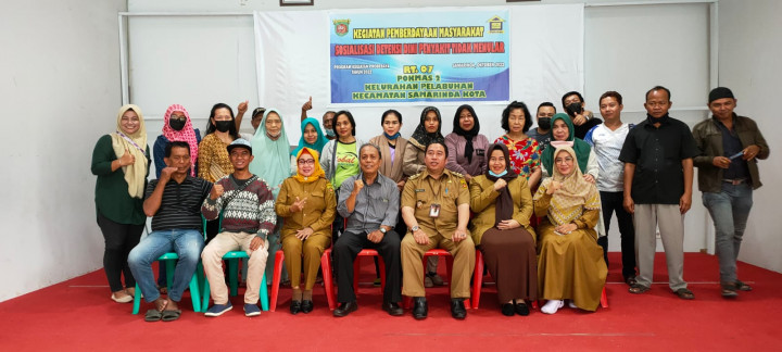 Kegiatan Probebaya Tahun 2022 acara Penyuluhan Sosialisasi Bahaya Narkoba di RT.08, Rt. 42, RT. 43, yang di hadiri langsung  dari BNN Kota Samarinda dan Lurah ,Kasi Kesra,Warga  setempat  dan juga Aggota Pokmas