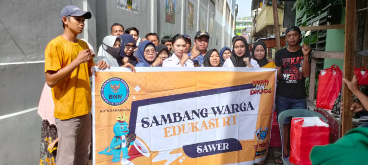 Kegiatan Probebaya Tahun 2022 acara Penyuluhan Sosialisasi Bahaya Narkoba di RT.08, Rt. 42, RT. 43, yang di hadiri langsung  dari BNN Kota Samarinda dan Lurah ,Kasi Kesra,Warga  setempat  dan juga Aggota Pokmas