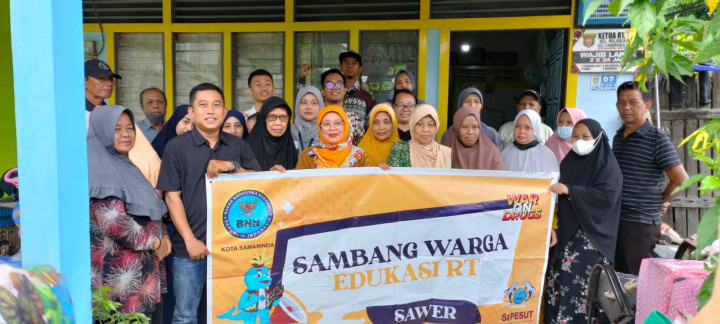 Kegiatan Probebaya Tahun 2022 acara Penyuluhan Sosialisasi Bahaya Narkoba di RT.08, Rt. 42, RT. 43, yang di hadiri langsung  dari BNN Kota Samarinda dan Lurah ,Kasi Kesra,Warga  setempat  dan juga Aggota Pokmas