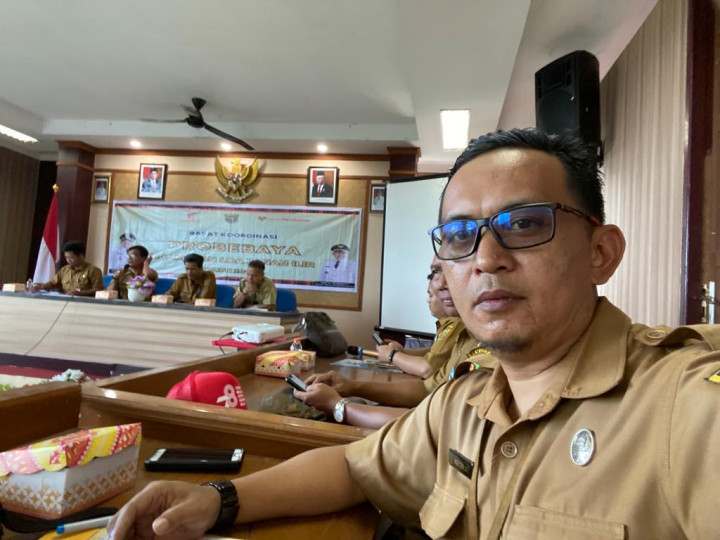 Monev/Entri meeting Probebaya 2023 Kecamatan Loa Janan Ilir