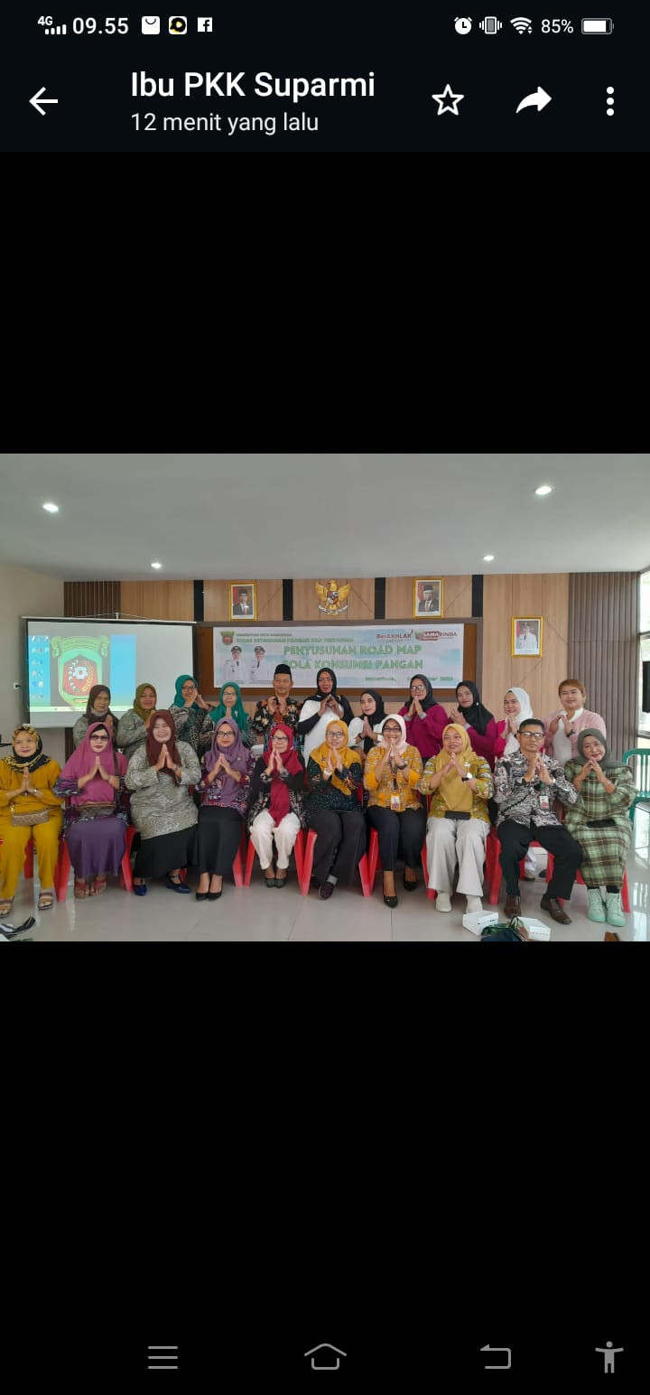 Penyusunan Road Map Pola Konsumsi Pangan oleh Dinas Ketahanan Pangan Pertanian Kota Samarinda