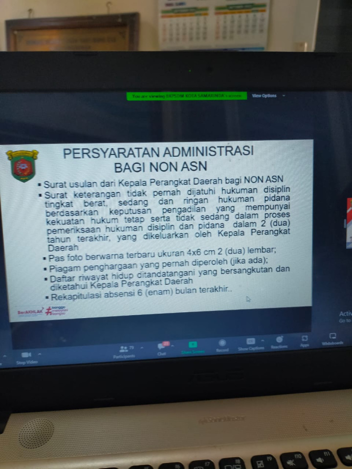 Sosialisasi Anugerah ASN dan Non ASN Tahun 2023