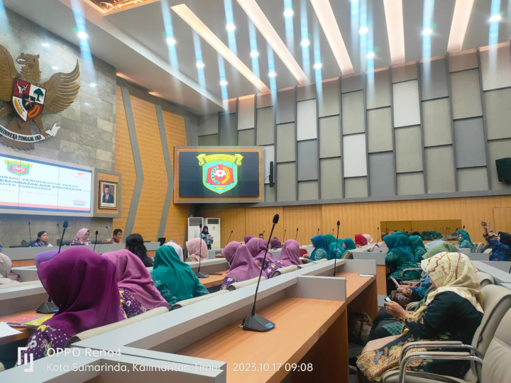 rapat koordinasi peningkatan peran tpps tingkat kecamatan dan kelurahan sekota samarinda