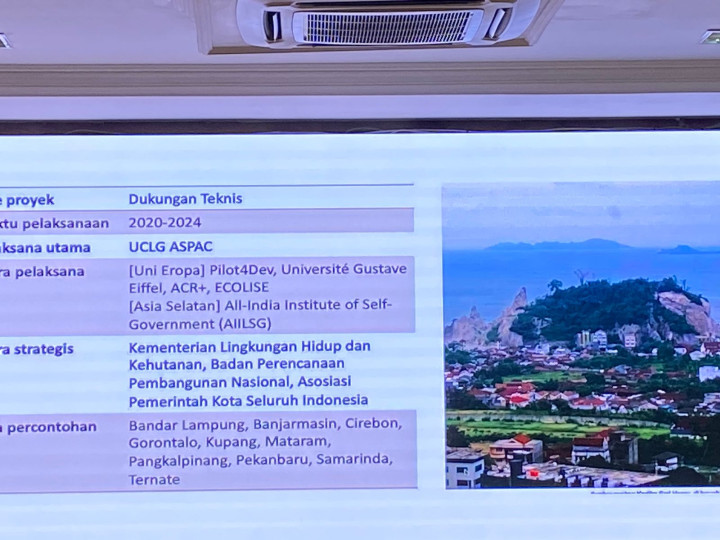 Rapat Kordinasi terkait Hasil Analisis dari Rencana Aksi Iklim Adaptasi & Mitigasi