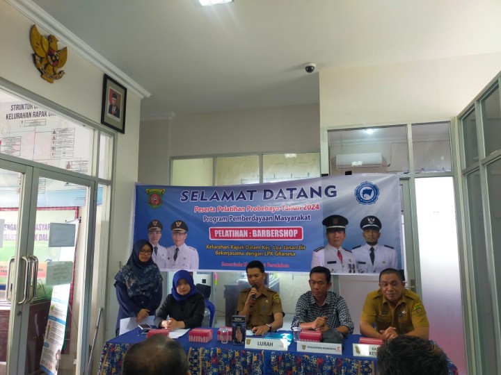 Pelatihan "BARBERSHOP" PROBEBAYA 2024