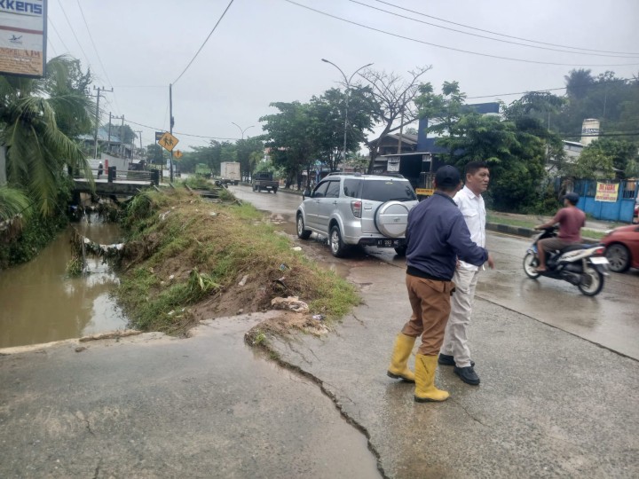 Cek Lapangan Banjir Kelurahan Rapak Dalam tanggal 11 Juni 2024