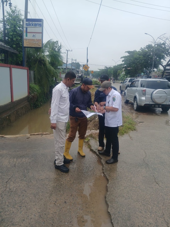 Cek Lapangan Banjir Kelurahan Rapak Dalam tanggal 11 Juni 2024