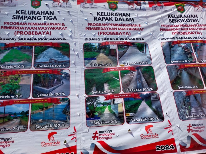 Penyerahan Program PROBEBAYA oleh Walikota Samarinda Kec. Loa Janan Ilir