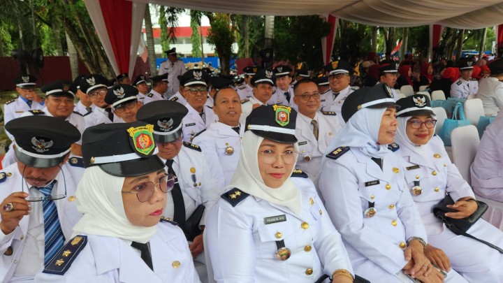 Upacara peringatan HUT RI ke 79 Kota Samarinda