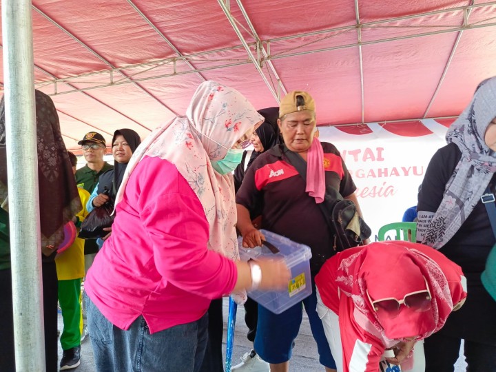 Jalan Santai Keluahan Rapak Dalam tanggal 30-08-2024