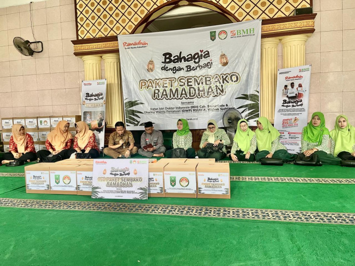 Pemberian Paeket Sembako Bulan Ramadhan Th. 2024
