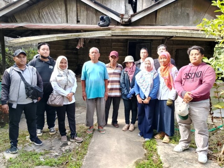 Kegiatan survey lapangan bantuan rumah tidak layak huni